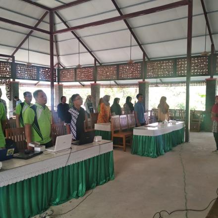 Pelatihan Bersama SID ( Sistem Informasi Desa) Se-Kecamatan Gunem Kabupaten Rembang.